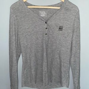 up-cycled: time & tru gray long sleeve